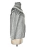 Talbots Fair Isle Silver Gray Turtleneck Sweater Size M (petite) - photo 4