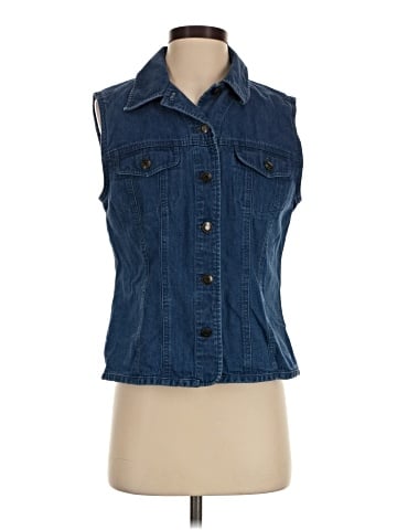 Talbots Denim Vest (view 1)