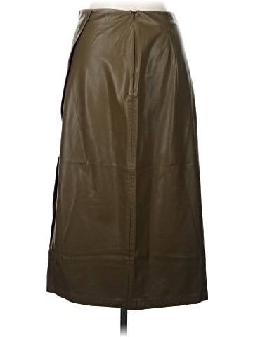 Zara Faux Leather Skirt (view 2)