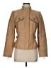 Etcetera 100% Leather Tan Leather Jacket Size 8 - photo 1