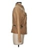 Etcetera 100% Leather Tan Leather Jacket Size 8 - photo 4