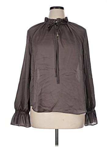 Ann Taylor Long Sleeve Blouse (view 1)