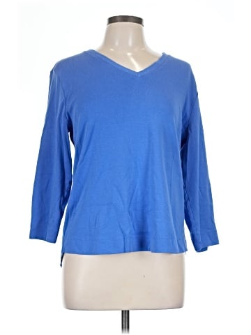 Chico's 3/4 Sleeve T-Shirt (view 1)