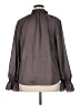 Ann Taylor Gray Long Sleeve Blouse Size XL - photo 2