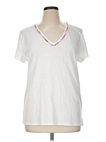 Ann Taylor LOFT Outlet Short Sleeve T-Shirt (view 1)