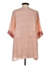 One September 100% Polyester Pink 3/4 Sleeve Blouse Size S - photo 2