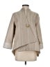 I.C. By Connie K 100% Polyester Chevron-herringbone Ivory Coat Size S - photo 1