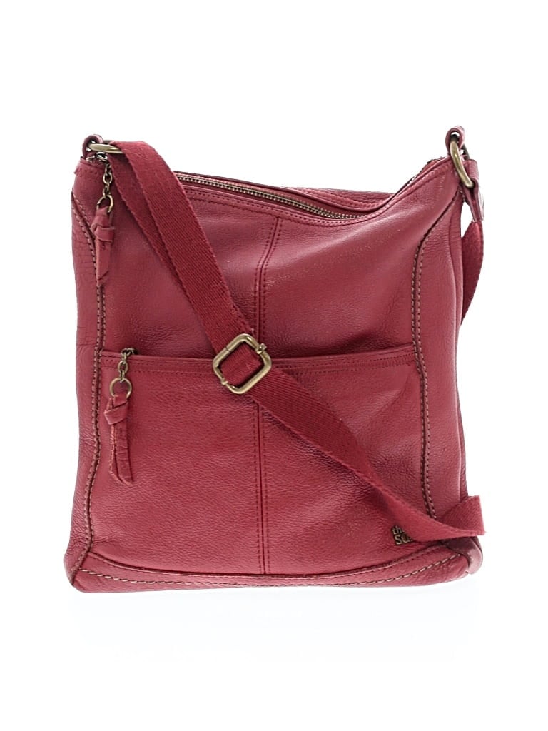 Pre-owned The Sak Crossbody Bag In Burgundy