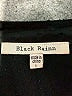 Black Rainn 100% Polyester Polka Dots Black Long Sleeve Blouse Size L - photo 7