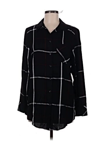 Chico's 3/4 Sleeve Button-Down Shirt (view 1)