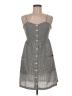 Forever 21 Checkered-gingham Gray Casual Dress Size M - photo 1