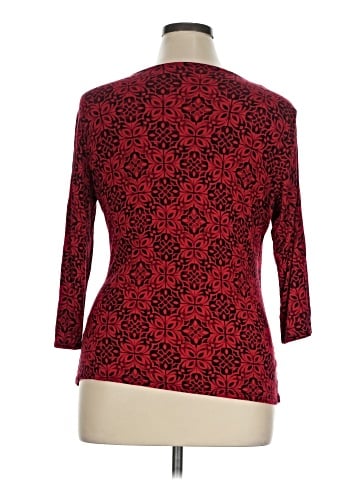 Dana Buchman 3/4 Sleeve T-Shirt (view 2)