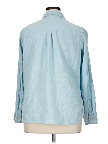 J.Crew Factory Store Long Sleeve Button-Down Shirt (view 2)