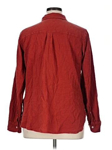 J.Crew Factory Store Long Sleeve Button-Down Shirt (view 2)