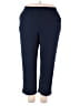 Cuddl Duds Blue Casual Pants Size 1X (petite) - photo 1