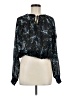 Sanctuary 100% Polyester Black Long Sleeve Blouse Size M - photo 1