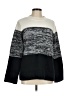 Susan Graver 100% Polyester Color Block Black Pullover Sweater Size M - photo 1