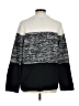 Susan Graver 100% Polyester Color Block Black Pullover Sweater Size M - photo 2