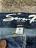 Seven7 Solid Blue Jeans Size 8 - photo 7
