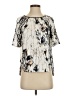 Cooper & Ella 100% Polyester Ivory Short Sleeve Blouse Size XS (0) - photo 1