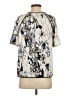 Cooper & Ella 100% Polyester Ivory Short Sleeve Blouse Size XS (0) - photo 2