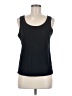 Three Dots 100% Cotton Black Tank Top Size M - photo 1