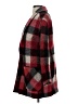 Wilfred Free 100% Cotton Plaid Red Coat Size S - photo 5