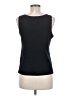 Three Dots 100% Cotton Black Tank Top Size M - photo 2