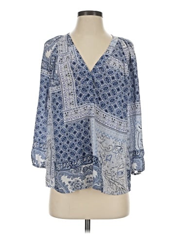 Joie 3/4 Sleeve Silk Top (view 1)