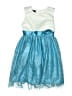Holiday Editions 100% Polyester Blue Dress Size 4 - 5 - photo 1