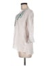 MONORENO 100% Cotton White 3/4 Sleeve Blouse Size M - photo 5