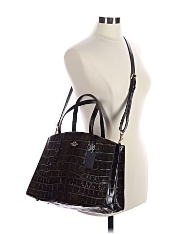 Coach Leather Satchel (view 2)