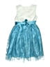 Holiday Editions 100% Polyester Blue Dress Size 4 - 5 - photo 2