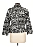 Ruby Rd. Print Black Jacket Size 12 - photo 2