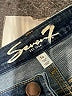 Seven7 Solid Blue Jeans Size 16 - photo 4