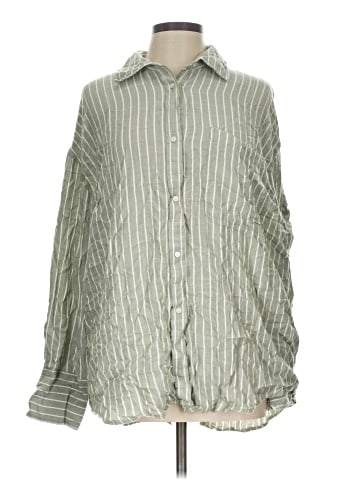American Eagle Outfitters Long Sleeve Blouse (view 1)