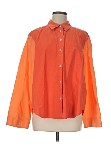 Derek Lam 10 Crosby Long Sleeve Button-Down Shirt (view 1)