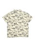 Zara Tropical Ivory Short Sleeve Button-Down Shirt Size 4 - 5 - photo 2
