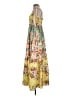 Unbranded 100% Polyester Floral Yellow Casual Dress Size S - photo 5