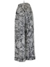 Express Print Gray Casual Pants Size 4 - photo 2