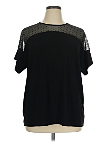 Anne Klein Short Sleeve Top (view 1)