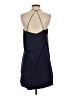 Poleci 100% Polyester Solid Blue Cocktail Dress Size 4 - photo 2