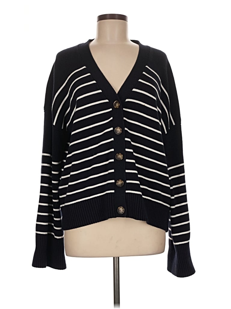 Pre-owned La Ligne Cardigan Sweater In Blue