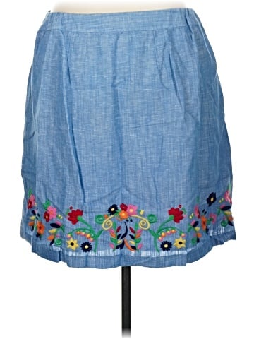Talbots Denim Skirt (view 2)