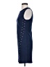 Venus Solid Blue Casual Dress Size S - photo 5