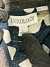 Luxology Floral Blue Jumpsuit Size L - photo 4