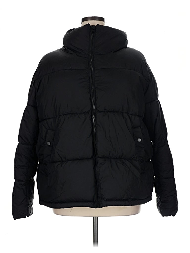 Pre-owned Hudson Snow Jacket In Black