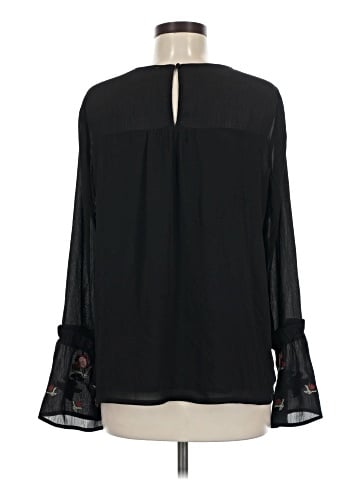 Skies Are Blue Long Sleeve Blouse (view 2)
