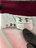 Under Armour Color Block Burgundy Athletic Shorts Size L - photo 3