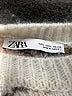 Zara Floral Ivory Pullover Sweater Size L - photo 7